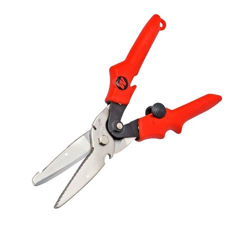 sheet metal snips home depot|heavy duty metal snips.